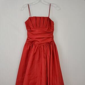 Betsy & Adam Red Ballgown